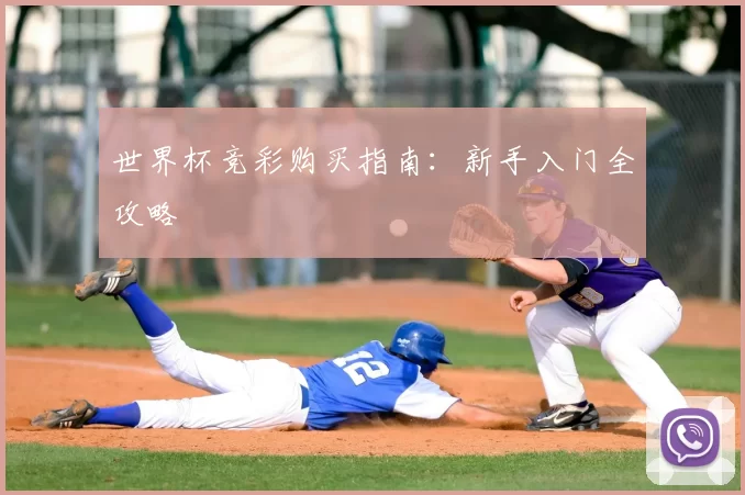 世界杯竞彩购买指南:新手入门全攻略