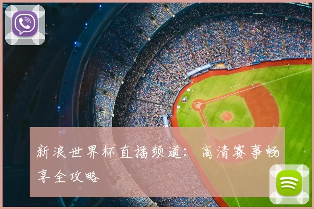 新浪世界杯直播频道：高清赛事畅享全攻略